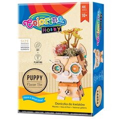 3D puidust pusle - pott „Kutsikas“, Colorino Hobby цена и информация | Развивающие игрушки | kaup24.ee