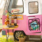 Miniatuurne suvila ratastel "Happy Camper" koos LED-taustavalgustusega, Colorino Hobby hind ja info | Arendavad mänguasjad | kaup24.ee