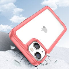 Чехол с магнитным ремешком для iPhone 14, чехол-кошелёк с мини-шнурком и подставкой, розовый цена и информация | Чехлы для телефонов | kaup24.ee
