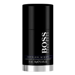 HUGO BOSS Boss Bottled Night дезодорант для мужчин 75 мл цена и информация | Парфюмированная косметика для мужчин | kaup24.ee