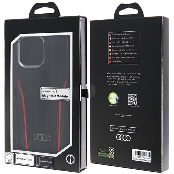 Audi Genuine Leather Mag цена и информация | Telefoni kaaned, ümbrised | kaup24.ee