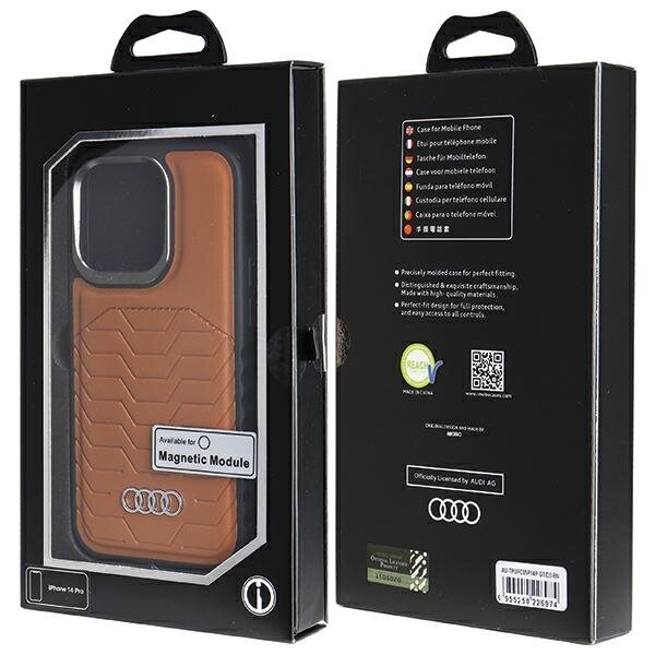 Audi Synthetic Leather Mag hind ja info | Telefoni kaaned, ümbrised | kaup24.ee