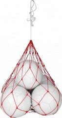 Ball carry net 5 ball AVENTO 75MB Red/White цена и информация | Рюкзаки и сумки | kaup24.ee