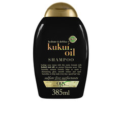 Staatilise elektri vastane šampoon OGX Kukui õli, 385 ml hind ja info | Šampoonid | kaup24.ee