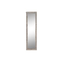 Настенное зеркало DKD Home Decor 50,8 x 7 x 184 cm Стеклянный Коричневый Белый Древесина манго цена и информация | Зеркала | kaup24.ee