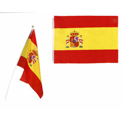 флаг 45 cm Испания цена и информация | Флаги и держатели для флагов | kaup24.ee