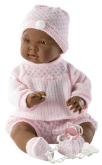 Кукла младенец чернокожая девочка Nahia Llorens 45026, 45 см  цена и информация | MUST Металлическая бутылочка с Ярким рисунком (без BPA) (500ml) для мальчиков от 3+ лет Серая с Машинкой | kaup24.ee