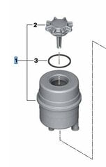 BMW E90 E60 E65 E84 Резервуар жидкости гидроусилителя руля CHF 11.S Подлинник 32416851217 цена и информация | Дополнительные принадлежности | kaup24.ee