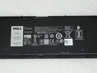 НОВЫЙ GENUINE DELL LATITUDE E7420 E7440 E7450 47Wh 7.4V БАТАРЕЯ 34GKR 909H5 G0G2M цена и информация | Аккумуляторы для ноутбуков	 | kaup24.ee