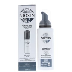 Серум придающий густоту натуральным волосам Nioxin System 2 Scalp Treatment 100 мл цена и информация | Маски, масла, сыворотки | kaup24.ee