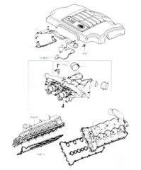 LAND ROVER RANGE ROVER L322 Õige sisselasketorustiku tihend LR005898 Uus ehtne hind ja info | Lisaseadmed | kaup24.ee