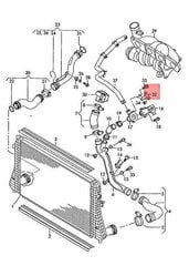 AUDI VW A3 S3 Sportback Lim. quattro. Hoidik 06F145383L Ehtne hind ja info | Lisaseadmed | kaup24.ee