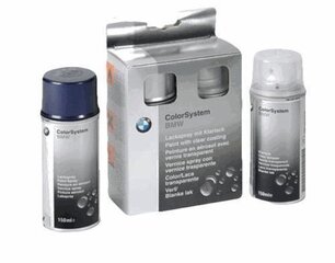 BMW värvipihustuskomplekt 2 x 150ml Titan Silver Metallic 5191105252566 hind ja info | Lisaseadmed | kaup24.ee