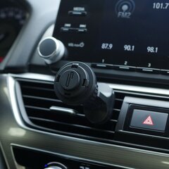 Ugly Rubber car holder Y Car Mount - Air Vent Clip (with YUA) black цена и информация | Mobiiltelefonide hoidjad | kaup24.ee