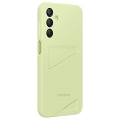 Etui Samsung EF-OA156TMEGWW A15 A156 limonka|lime Card Slot Cover цена и информация | Чехлы для телефонов | kaup24.ee