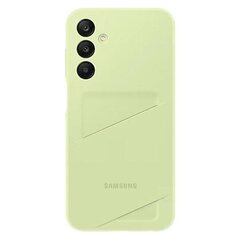 Etui Samsung EF-OA256TMEGWW A25 5G A256 limonka|lime Card Slot Cover цена и информация | Чехлы для телефонов | kaup24.ee