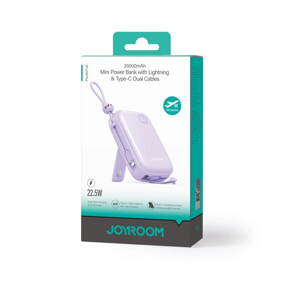 Joyroom JR-L008 Plus Cutie 20000mAh hind ja info | Akupangad | kaup24.ee