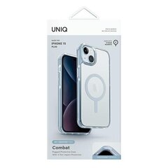 UNIQ etui Combat iPhone 15 Plus | 14 Plus 6.7" Maglick Charging jasnoniebieski|ice blue цена и информация | Чехлы для телефонов | kaup24.ee