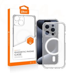 Vmax Acrylic Anti-drop Mag case for iPhone 15 Pro Max 6,7" transparent цена и информация | Чехлы для телефонов | kaup24.ee