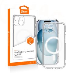 Vmax Acrylic Anti-drop Mag case for iPhone 15 6,1" transparent цена и информация | Чехлы для телефонов | kaup24.ee