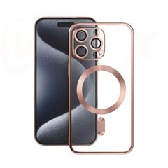 Vmax Electroplating Mag TPU case for iPhone 13 Pro Max 6,7" gold rose цена и информация | Чехлы для телефонов | kaup24.ee