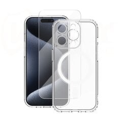 Vmax set Mag case + glass 2,5D premium for iPhone 12 Pro Max 6,7" цена и информация | Чехлы для телефонов | kaup24.ee