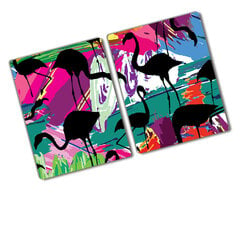 Lõikelaud Flamingod, 2x40x234 hind ja info | Lõikelauad | kaup24.ee
