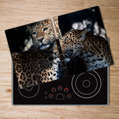 Lõikelaud Kaks leopardi, 2x40x67 hind ja info | Lõikelauad | kaup24.ee