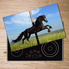 Lõikelaud Must hobune heinamaal, 2x40x116 цена и информация | Разделочная доска | kaup24.ee