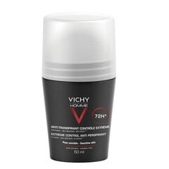 Vichy Homme 72h antiperspirant meestele 50 ml цена и информация | Дезодоранты | kaup24.ee