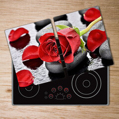 Lõikelaud Punane roos, 2x40x626 hind ja info | Lõikelauad | kaup24.ee