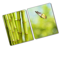 Lõikelaud Bambus ja liblikas, 2x40x625 hind ja info | Lõikelauad | kaup24.ee
