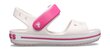Sandaalid Crocs Kids' Crocband Sandal, Barely Pink/Candy Pink hind ja info | Laste sandaalid | kaup24.ee