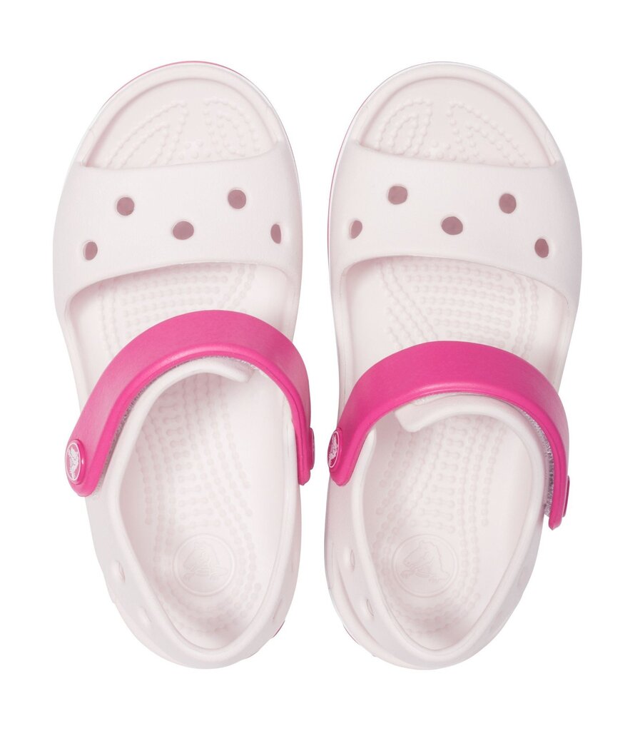 Sandaalid Crocs Kids' Crocband Sandal, Barely Pink/Candy Pink hind ja info | Laste sandaalid | kaup24.ee