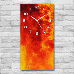 Настенное часы пламя (2,5 x 60 x 20 cm) (12 штук) цена и информация | Часы | kaup24.ee