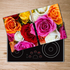 Lõikelaud Värvilised roosid, 2x40x653 hind ja info | Lõikelauad | kaup24.ee