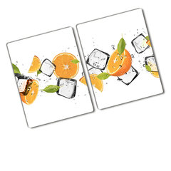 Lõikelaud Apelsinid jääga, 2x40x840 hind ja info | Lõikelauad | kaup24.ee