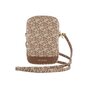 Guess PU G Cube Wallet Phone Bag Zipper Brown цена и информация | Telefoni kaaned, ümbrised | kaup24.ee