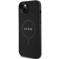 Guess GUHMP15MPSAHMCK iPhone 15 Plus 6.7" czarny|black hardcase Saffiano MagSafe цена и информация | Чехлы для телефонов | kaup24.ee