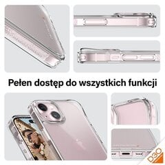 PanzerGlass HardCase iPhone 15 Pro Max 6.7" D3O 3xMilitary grade transparent 1175 цена и информация | Чехлы для телефонов | kaup24.ee