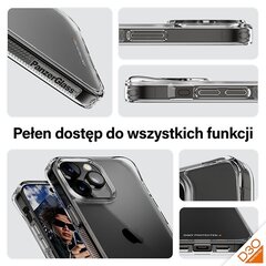 PanzerGlass HardCase iPhone 15 Pro Max 6.7" D3O 3xMilitary grade transparent 1175 цена и информация | Чехлы для телефонов | kaup24.ee