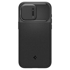 Spigen Optik Armor iPhone 15 Pro 6.1" MAG Magsafe czarny|black ACS06738 цена и информация | Чехлы для телефонов | kaup24.ee