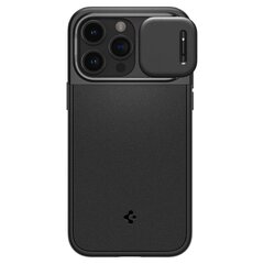 Spigen Optik Armor iPhone 15 Pro 6.1" MAG Magsafe czarny|black ACS06738 hind ja info | Telefoni kaaned, ümbrised | kaup24.ee