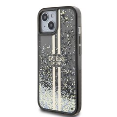 Guess TPU Liquid Glitter Gold Stripe Case hind ja info | Telefoni kaaned, ümbrised | kaup24.ee