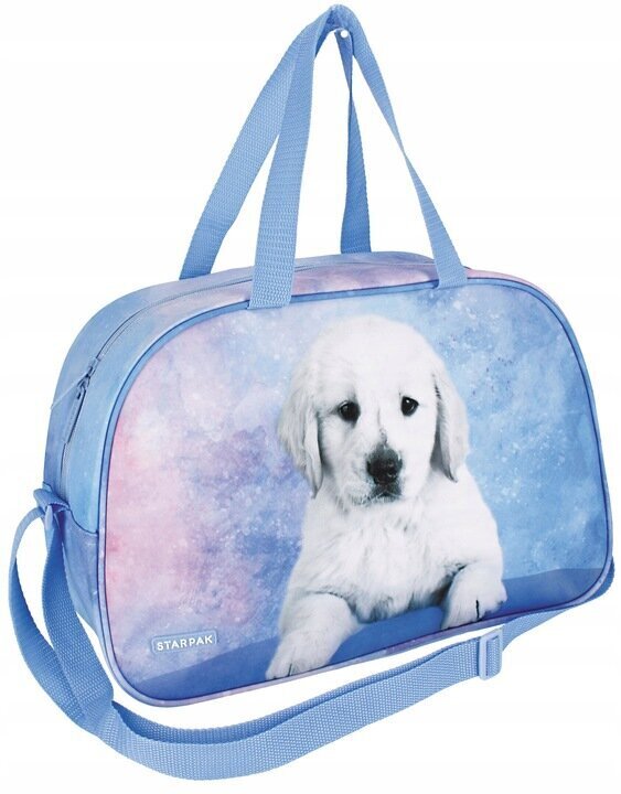 Laste spordikott, Starpak Dog Galaxy 506513, 39x27x16 cm цена и информация | Koolikotid, sussikotid | kaup24.ee