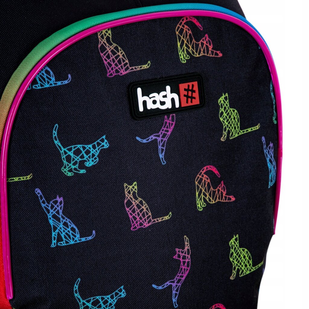 Kooli seljakott Hash Kitty Smile AB350 502023104, 20 l, 39x28x15 cm hind ja info | Koolikotid, sussikotid | kaup24.ee