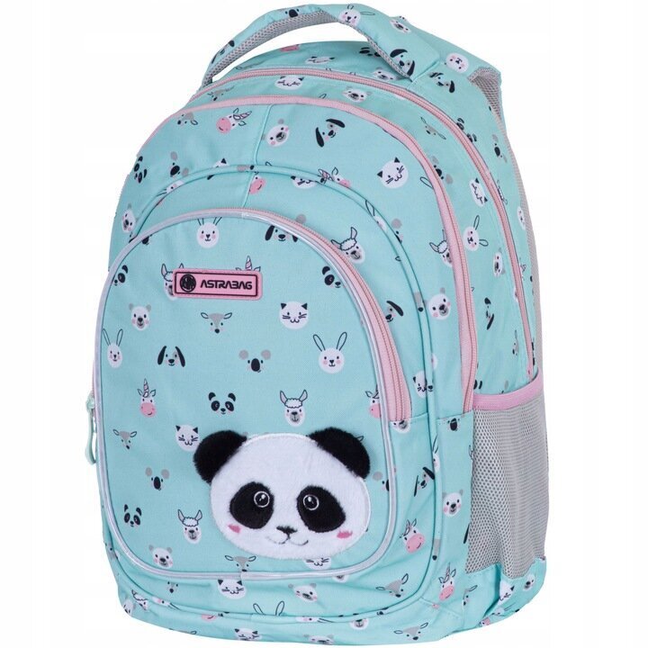 Kooli seljakott AstraBag Teddy Panda AB330 502023069, 20 l, 39x28x15 cm hind ja info | Koolikotid, sussikotid | kaup24.ee