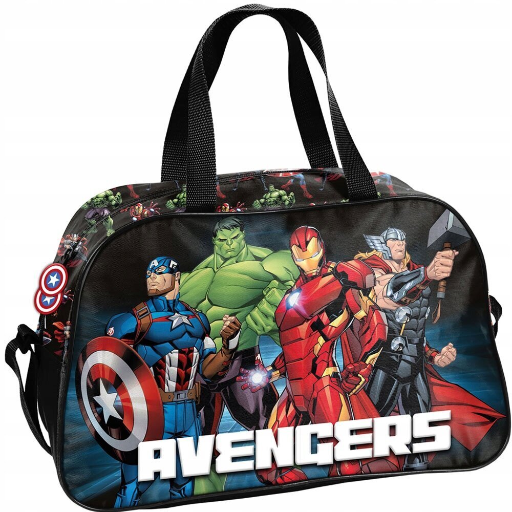 Laste spordikott Paso Avengers AV23DD-074, 40x25x13 cm hind ja info | Koolikotid, sussikotid | kaup24.ee