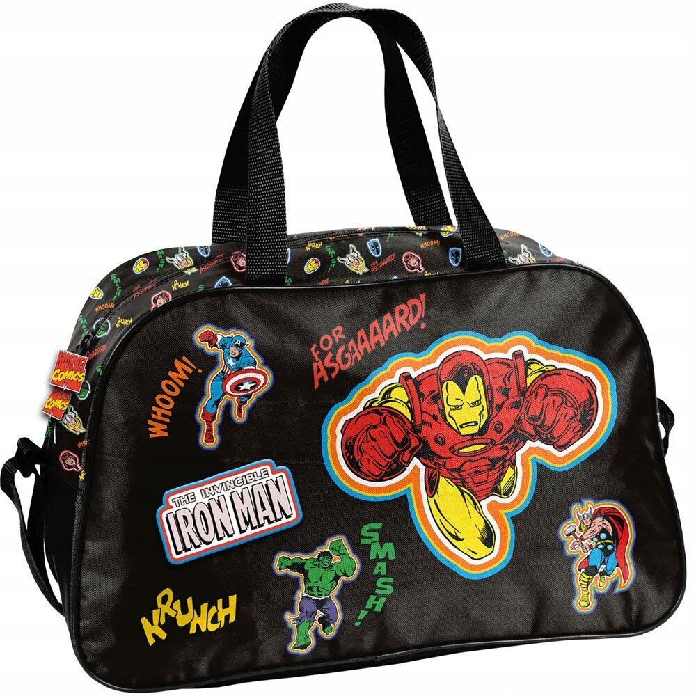 Laste spordikott Paso Avengers Comics AV23RR-074, 40x25x13 cm hind ja info | Koolikotid, sussikotid | kaup24.ee