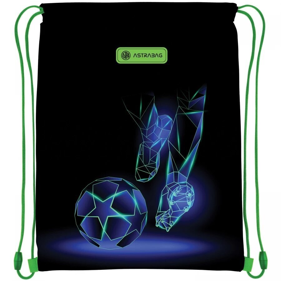 Kott-seljakott AstraBag AD1 Football Motion 507023016, 40×33 cm цена и информация | Koolikotid, sussikotid | kaup24.ee